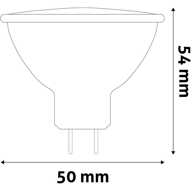 LED lemputė Avide 6W GU5.3 12V 3000K цена и информация | Elektros lemputės | pigu.lt