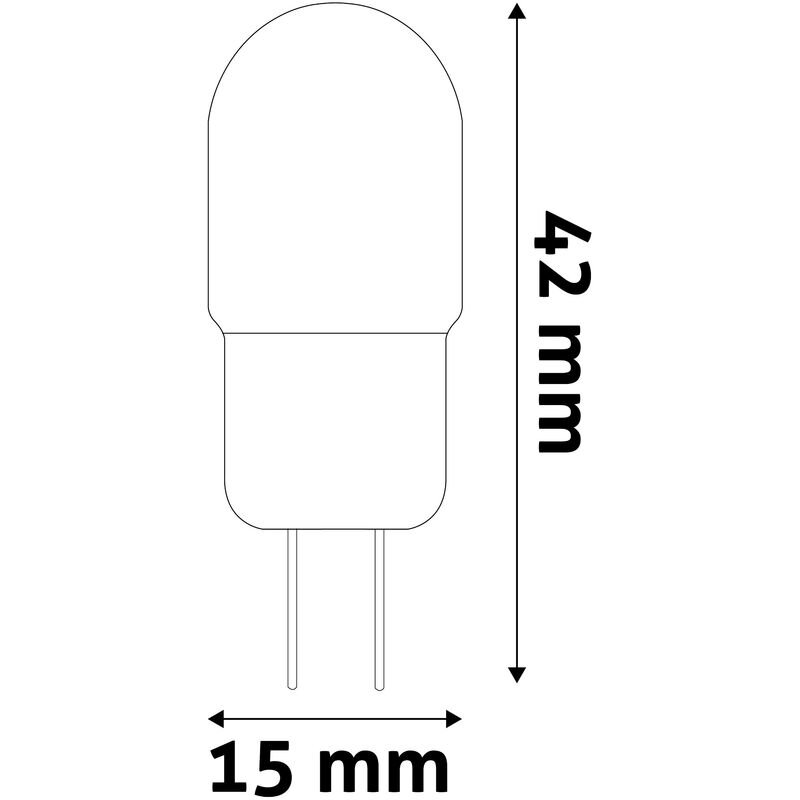 LED lemputė Avide 2W G4 3000K kaina ir informacija | Elektros lemputės | pigu.lt