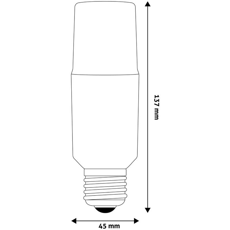 LED lemputė Avide 13.5W T45 E27 6400K kaina ir informacija | Elektros lemputės | pigu.lt