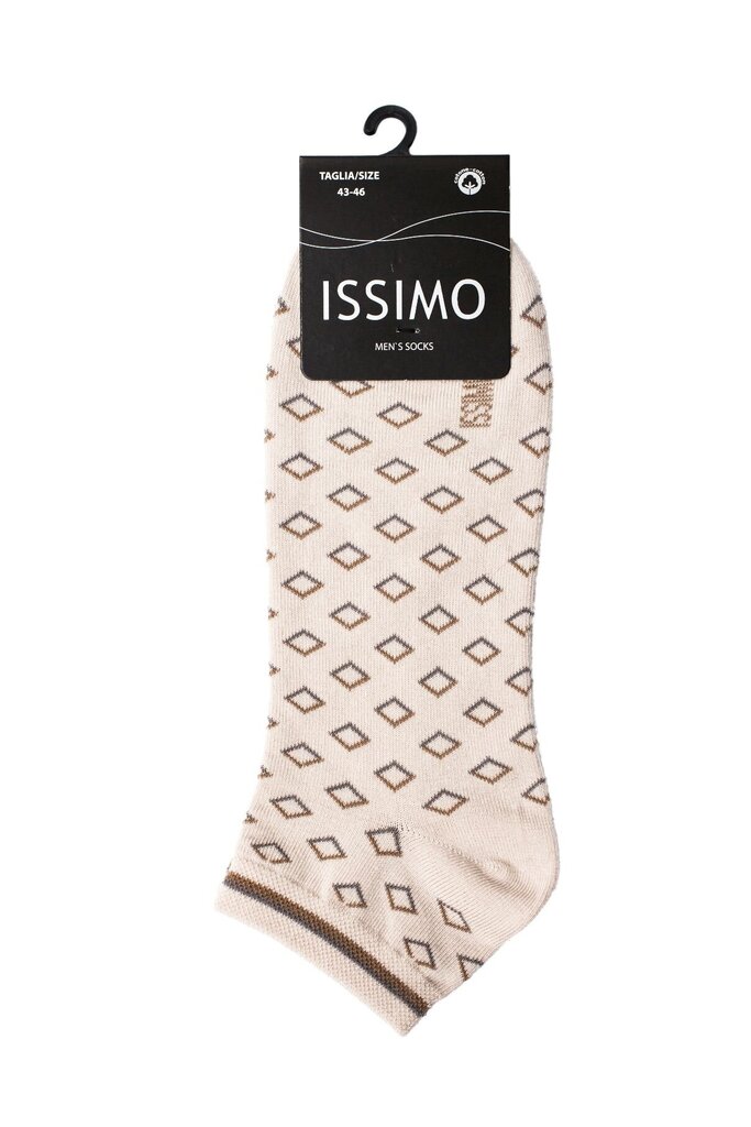 Kojinės vyrams  Issimo I219, smėlio spalvos kaina ir informacija | Vyriškos kojinės | pigu.lt