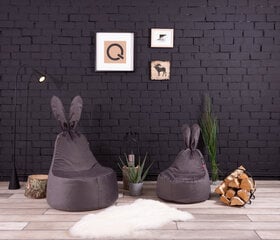 Vaikiškas sėdmaišis Qubo™ Baby Rabbit Blackberry Pop Fit, juodas kaina ir informacija | Vaikiški sėdmaišiai, foteliai, pufai | pigu.lt