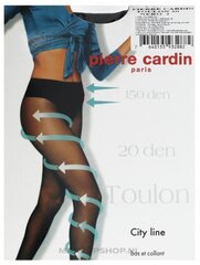 Pėdkelnės moterims Toulon Pierre Cardin 22 nero, juodos, 20 DEN цена и информация | Колготки | pigu.lt