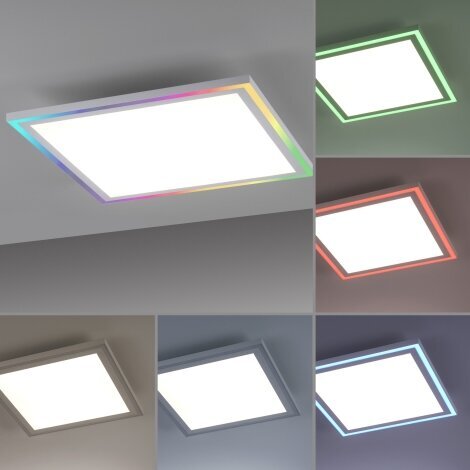 Just Light lubinis šviestuvas Edging kaina ir informacija | Lubiniai šviestuvai | pigu.lt
