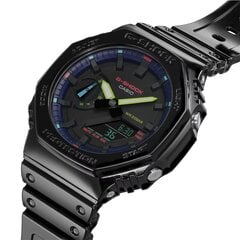 Vyriškas laikrodis Casio G-Shock GA-2100RGB-1AER kaina ir informacija | Vyriški laikrodžiai | pigu.lt