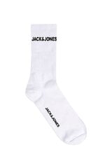 Kojinės vyrams Jack&Jones 12179475, baltos, 5 poros kaina ir informacija | Vyriškos kojinės | pigu.lt