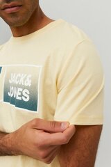 Футболкa JACK &amp; JONES 12228078PALEBANANA-XL цена и информация | Мужские футболки | pigu.lt