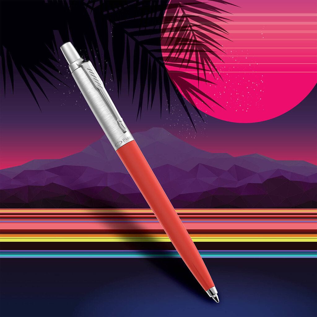 Tušinukas Parker Jotter Originals 80's Retro Wave, raudonas/violetinis, 2 vnt. kaina ir informacija | Rašymo priemonės | pigu.lt