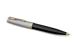 Перьевая ручка Parker 51 Premium Black Gt цена и информация | Письменные принадлежности | pigu.lt