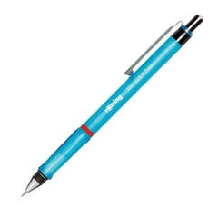 Automatinis pieštukas Rotring Visuclick 0.7mm 2B, mėlynas цена и информация | Письменные принадлежности | pigu.lt