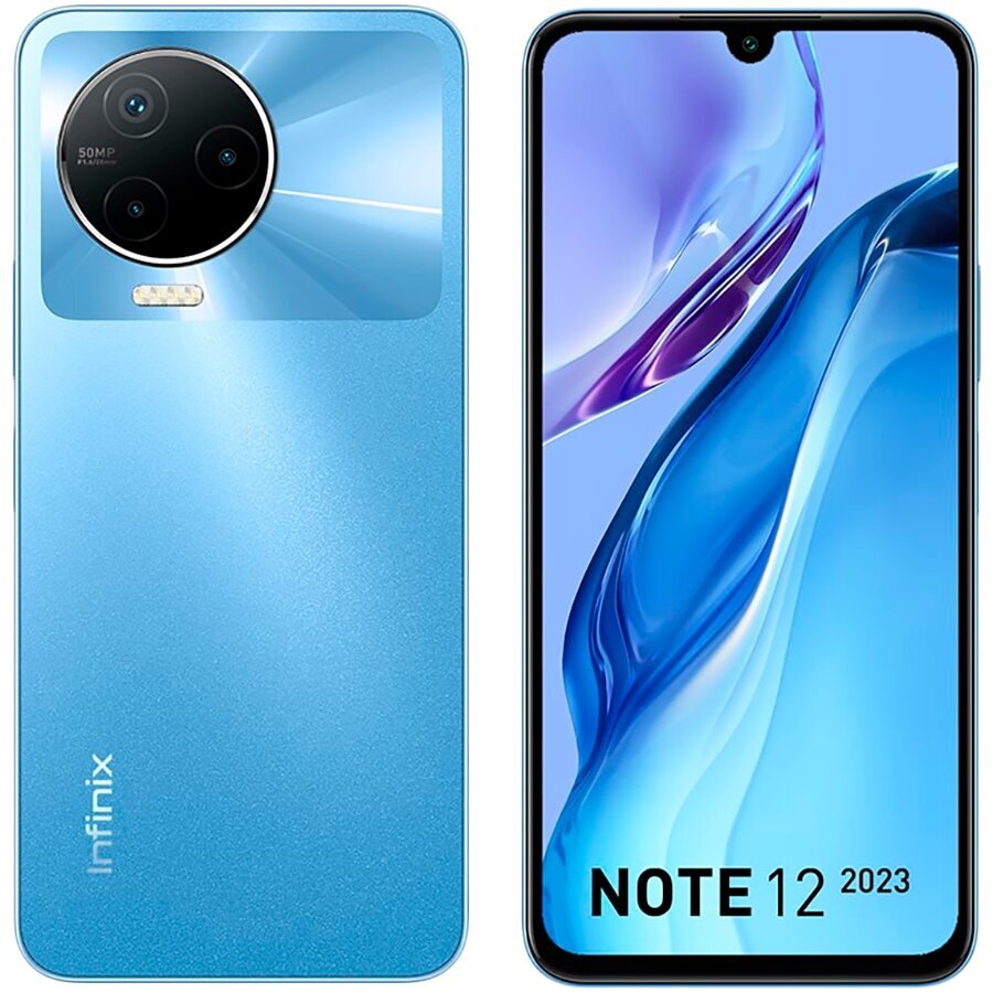 Infinix Note 12 2023 Tuscany Blue kaina ir informacija | Mobilieji telefonai | pigu.lt