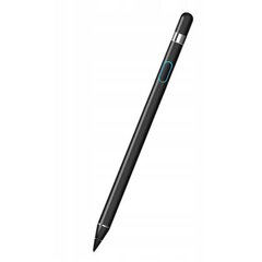 Riff Активный Супер-точный NIB Стилус ручка Заряжаемая с высокой чувствительностю 1.4mm Android / iOS Черный цена и информация | Аксессуары для планшетов, электронных книг | pigu.lt