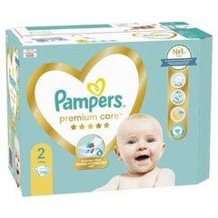 Sauskelnės PAMPERS Premium Care, 2 dydis, 4-8kg, 136 vnt kaina ir informacija | Pampers Kūdikio priežiūrai | pigu.lt