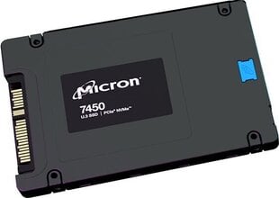 Твердотельный накопитель Micron 7450 PRO 7,68 ТБ U.3 (15 мм) NVMe Gen4 MTFDKCC7T6TFR-1BC1ZABYYR (DWPD 1) цена и информация | Внутренние жёсткие диски (HDD, SSD, Hybrid) | pigu.lt