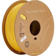 Polymaker PolyTerra PLA+ - 1kg - 1.75mm - Geltonas kaina ir informacija | Išmanioji technika ir priedai | pigu.lt