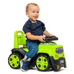 Paspiriama mašinėlė su 10 kaladėlių Molto, žalia kaina ir informacija | Žaislai kūdikiams | pigu.lt