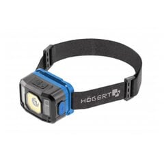 Прожектор на голову аккумуляторный 5Вт 120ЛМ, Hogert HT1E422 цена и информация | Фонарики, прожекторы | pigu.lt