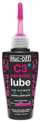 Масло для велосипедной цепи Muc-Off Wet Lube C3 Ceramic, 50 мл цена и информация | Инструменты, средства ухода для велосипеда | pigu.lt