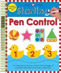 Starting Pen Control: Wipe Clean Spirals цена и информация | Книги для самых маленьких | pigu.lt