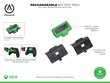 PowerA Batteries Xbox Series S|X kaina ir informacija | Žaidimų kompiuterių priedai | pigu.lt