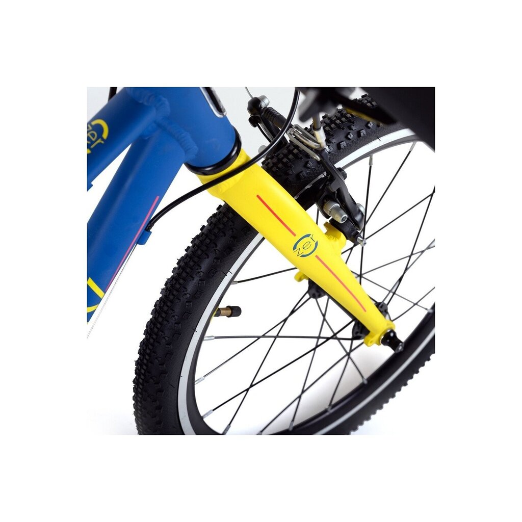 Vaikiškas dviratis Beany Zero 20'', mėlynas/geltonas kaina ir informacija | Dviračiai | pigu.lt