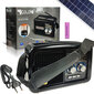 Kelionių retro radijas su įmontuota saulės baterija, žibintuvėliu, 230V maitinimu ir USB įvestimi. цена и информация | Radijo imtuvai ir žadintuvai | pigu.lt