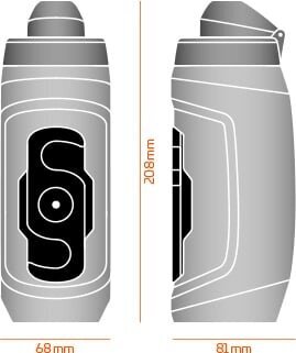 Sportinė gertuvė Fidlock Twist Bottle 590 kaina ir informacija | Dviračių gertuvės ir gertuvių laikikliai | pigu.lt