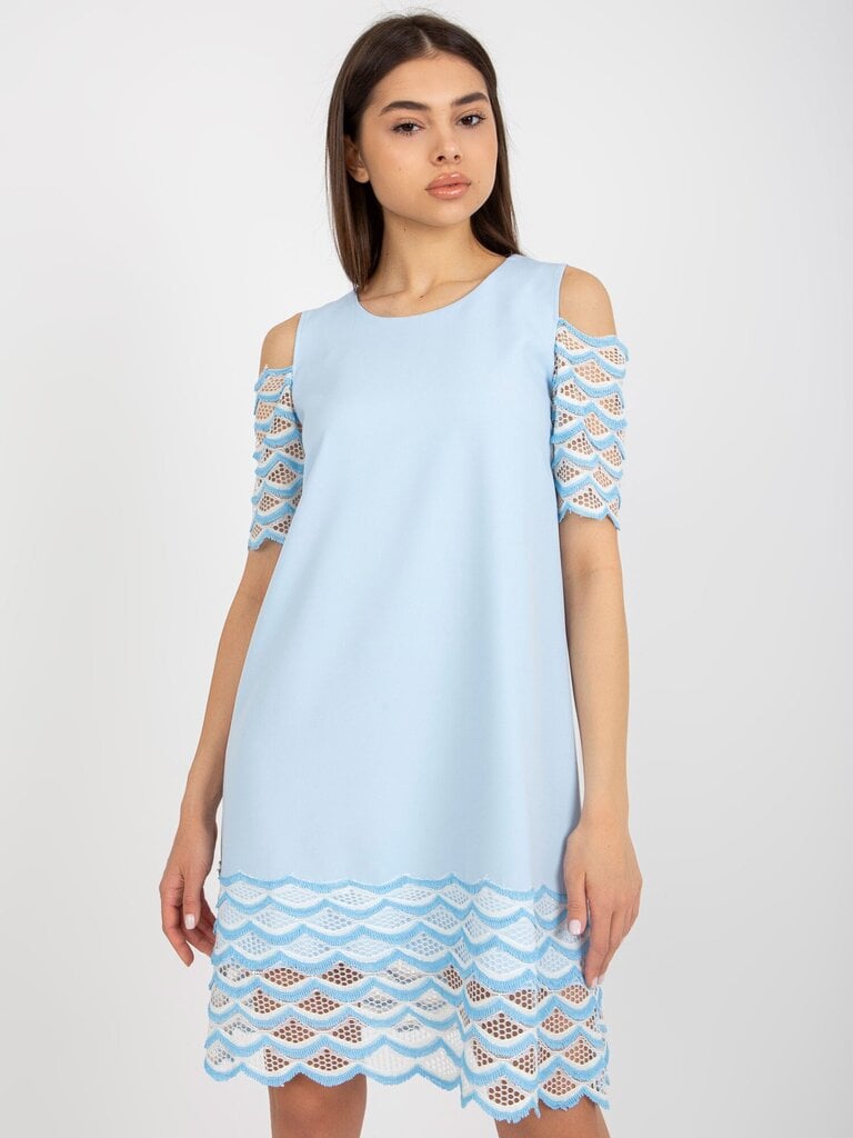 Suknelė moterims 2016103377497, mėlyna kaina ir informacija | Suknelės | pigu.lt