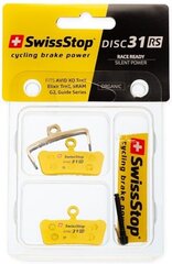 Dviračio stabdžių kaladėlės SwissStop Disc 31 RS kaina ir informacija | Kitos dviračių dalys | pigu.lt