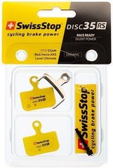 Dviračio stabdžių kaladėlės SwissStop Disc 35 RS kaina ir informacija | Kitos dviračių dalys | pigu.lt