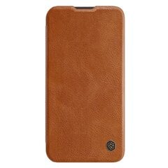 Nillkin Qin Book PRO Case for Samsung Galaxy A54 5G Brown цена и информация | Чехлы для телефонов | pigu.lt