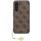 Dėklas Guess 4G Charms Collection Galaxy A54 5G, rudas kaina ir informacija | Telefono dėklai | pigu.lt