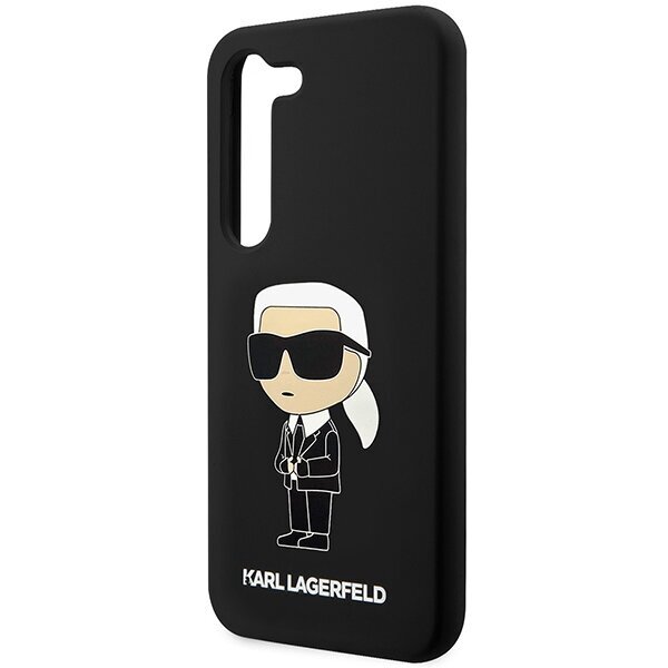 Karl Lagerfeld KLHCS23SSNIKBCK, juodas kaina ir informacija | Telefono dėklai | pigu.lt