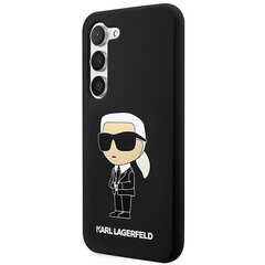 Karl Lagerfeld KLHCS23SSNIKBCK, juodas kaina ir informacija | Telefono dėklai | pigu.lt