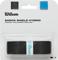 Apvija Wilson Shock Shield Hyb Padel, juoda kaina ir informacija | Padelis | pigu.lt