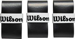 Apvijos Wilson Profile Padel Overgrip, juodos, 3 juostelės цена и информация | Падел | pigu.lt