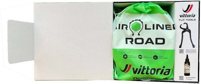 Bekamerinių padangų remonto komplektas Vittoria Tubeless Road Kit L, 30-32 mm цена и информация | Dviračių kameros ir padangos | pigu.lt