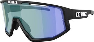 Sportiniai akiniai Bliz Fusion Nano Opc, juodi/mėlyni kaina ir informacija | Sportiniai akiniai | pigu.lt