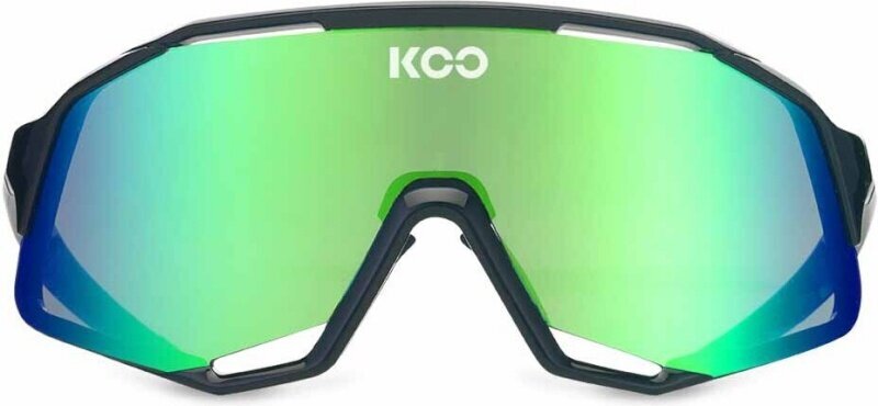 Sportiniai akiniai Koo Demos, juodi/žali kaina ir informacija | Sportiniai akiniai | pigu.lt