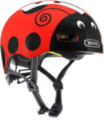 Vaikiškas dviratininko šalmas Nutcase Little Nutty Lady Bug Mips, raudonas цена и информация | Шлемы | pigu.lt