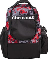 Рюкзак для диск-гольфа Discmania Fanatic Fly, красный/серый цвет цена и информация | Диск-гольф | pigu.lt