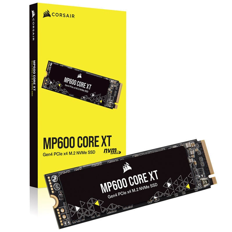 Corsair MP600 Core XT, 1TB, NVMe M.2 kaina ir informacija | Vidiniai kietieji diskai (HDD, SSD, Hybrid) | pigu.lt
