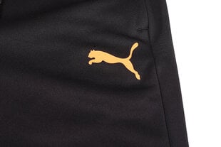 Sportinės kelnės vyrams Puma Ess teamLiga 657242 45, juodos цена и информация | Мужские брюки | pigu.lt