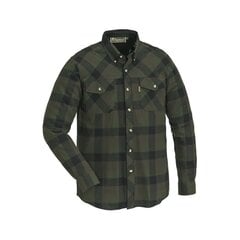 Рубашкa мужская Pinewood® Lumbo зеленая/черная цена и информация | Мужские рубашки | pigu.lt