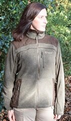 Flisinis džemperis moterims Pinewood Diana Exclusive, žalias kaina ir informacija | Džemperiai moterims | pigu.lt