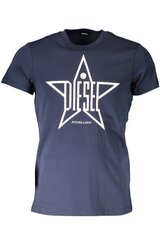 Marškinėliai vyrams Diesel, mėlyni kaina ir informacija | Vyriški marškinėliai | pigu.lt