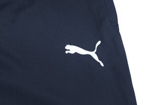 Puma sportinės kelnės vyrams teamRise Sideline Pants 657327 06, mėlynos цена и информация | Мужские брюки | pigu.lt