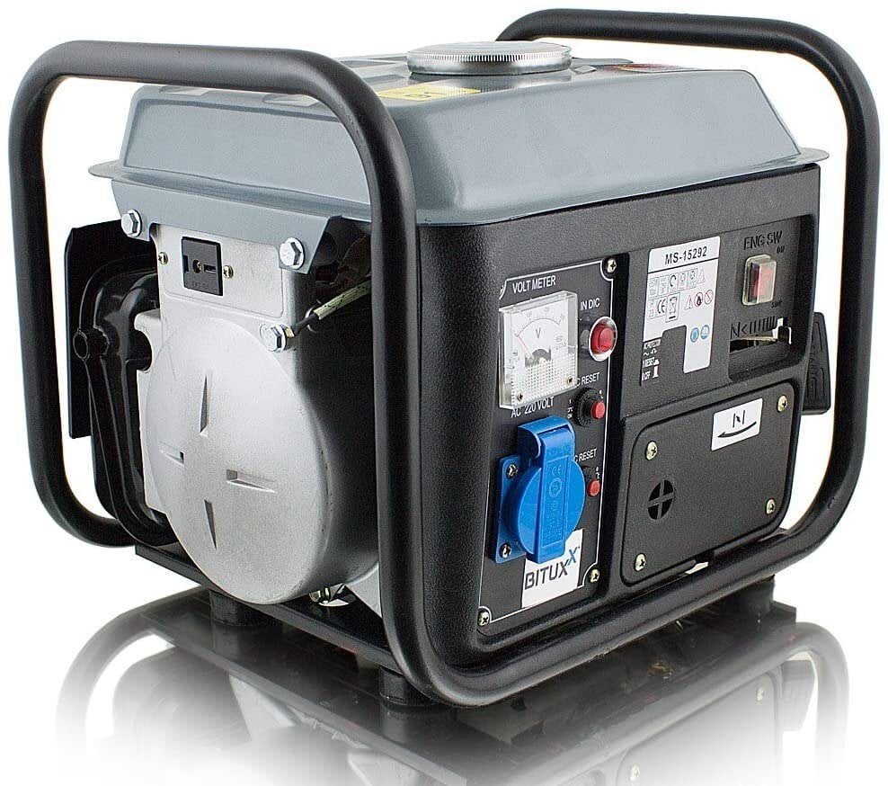 Benzininis generatorius, 850W kaina ir informacija | Elektros generatoriai | pigu.lt