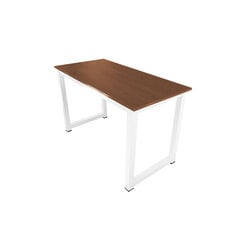 Rašomasis stalas Loft, baltas/rudas kaina ir informacija | Kompiuteriniai, rašomieji stalai | pigu.lt