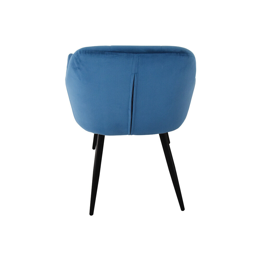 2-jų kėdžių komplektas Bituxx, mėlynas kaina ir informacija | Virtuvės ir valgomojo kėdės | pigu.lt