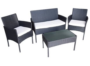 Комплект садовой мебели на 4 персоны Технораттан Диван с креслами и столом цена и информация | Комплекты уличной мебели | pigu.lt